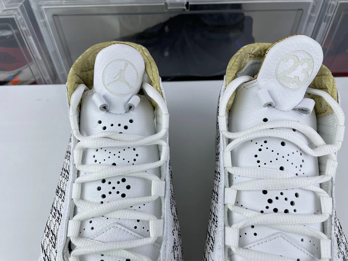 Popular Air Jordan Trophy Room x Air Jordan 23 Retro 'White' Gold 1198
