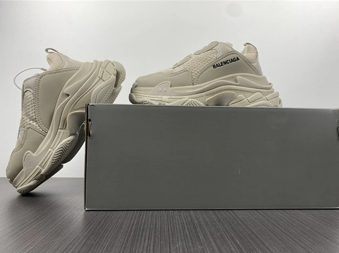 Popular BLCG Triple S Beige 524039 W2FW1 97010 3355