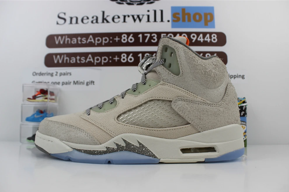 Popular GOAT Air Jordan 5 SE Craft Light Orewood Brown 935