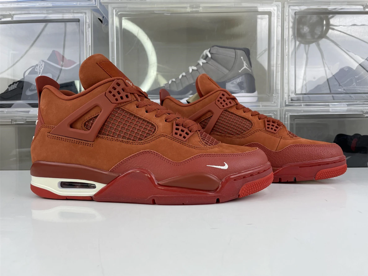 Popular GOAT Nigel Sylvester x Air Jordan 4 “Brick by Brick” 785