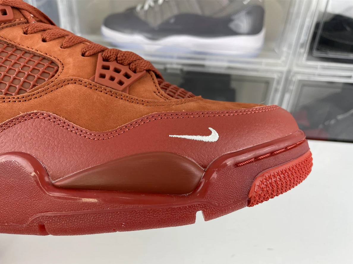 Popular GOAT Nigel Sylvester x Air Jordan 4 “Brick by Brick” 785
