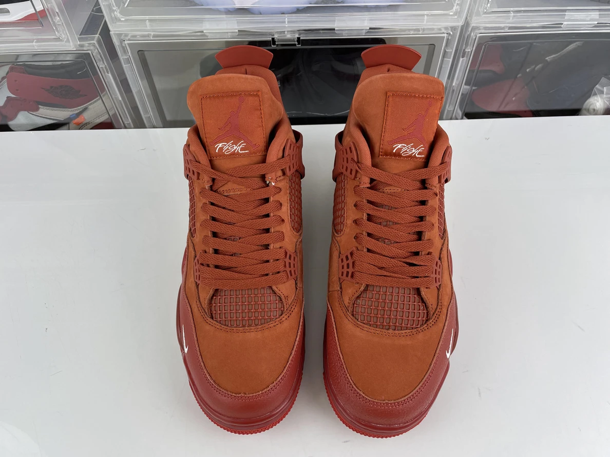 Popular GOAT Nigel Sylvester x Air Jordan 4 “Brick by Brick” 785
