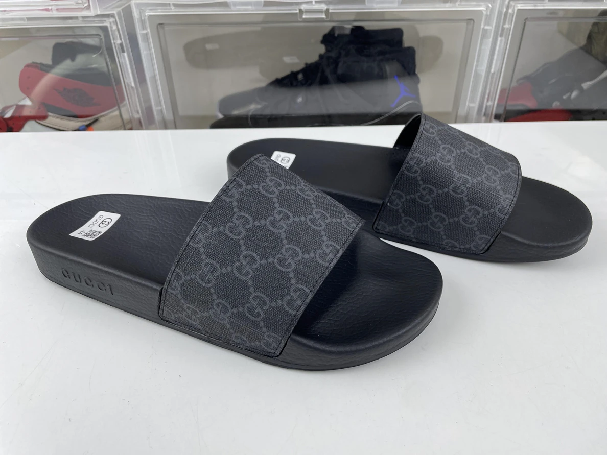 Popular GUCCI Black Grey slide 99