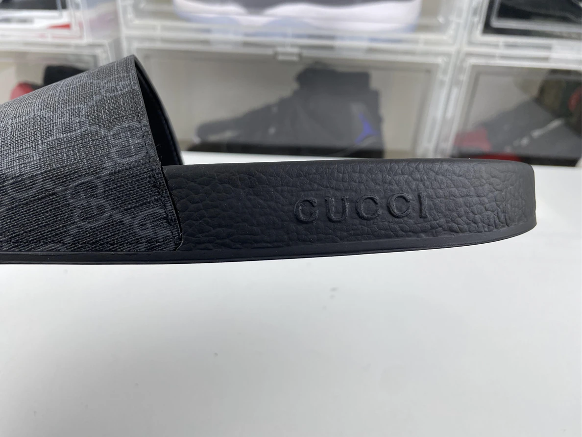 Popular GUCCI Black Grey slide 99