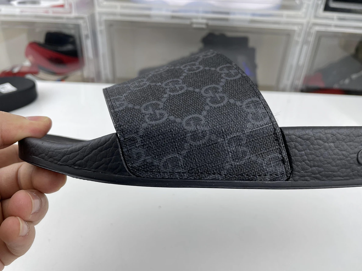 Popular GUCCI Black Grey slide 99