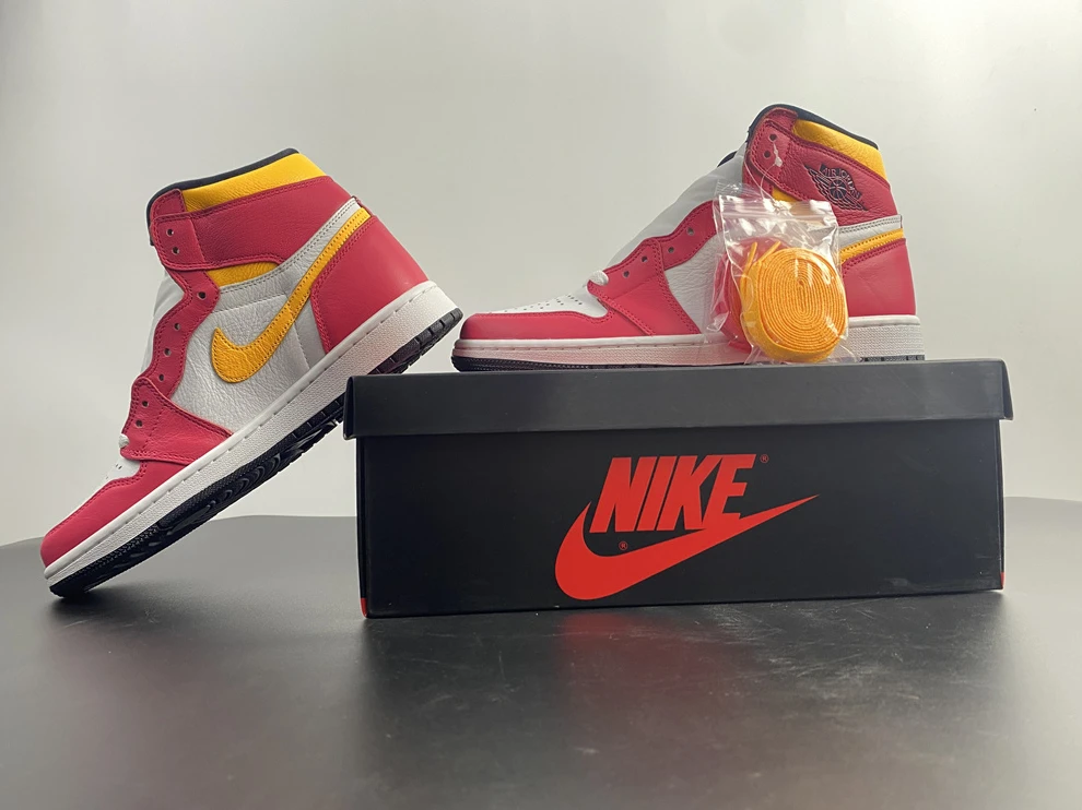 Popular Jordan1 OG Light Fusion Red 555088-603 490