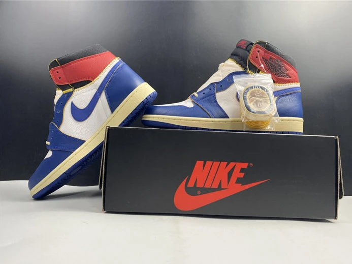 Popular Jordan1 Union Los Angeles Blue Toe BV1300-146 511