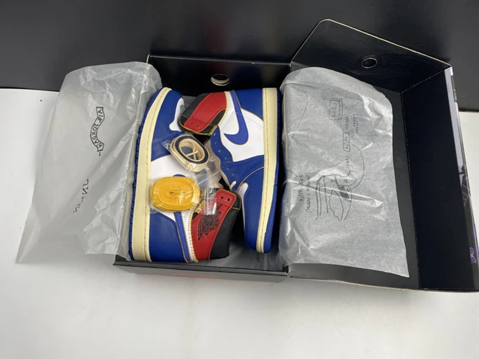 Popular Jordan1 Union Los Angeles Blue Toe BV1300-146 511