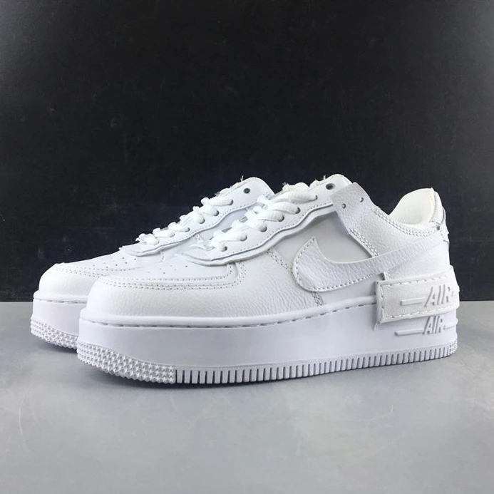 Popular Nike Air Force 1 Low Shadow Triple White  CI0919-100 2454