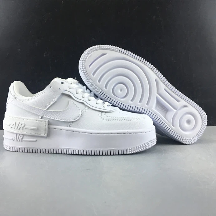 Popular Nike Air Force 1 Low Shadow Triple White  CI0919-100 2454