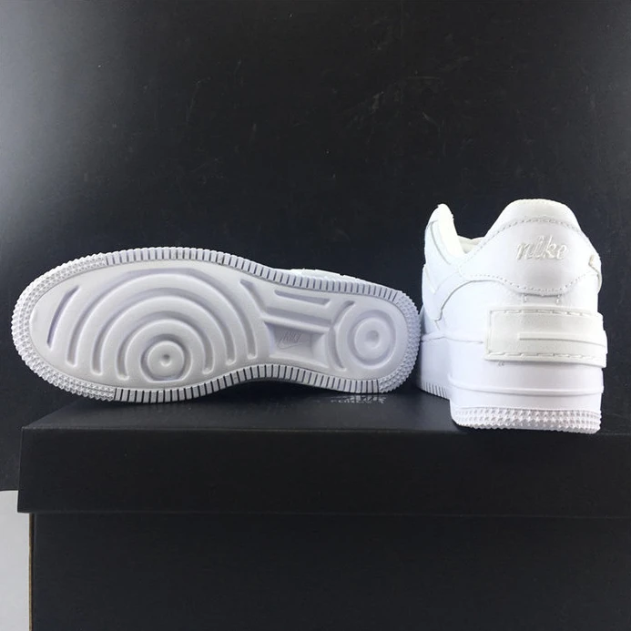 Popular Nike Air Force 1 Low Shadow Triple White  CI0919-100 2454