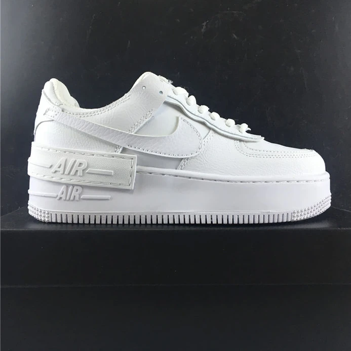 Popular Nike Air Force 1 Low Shadow Triple White  CI0919-100 2454