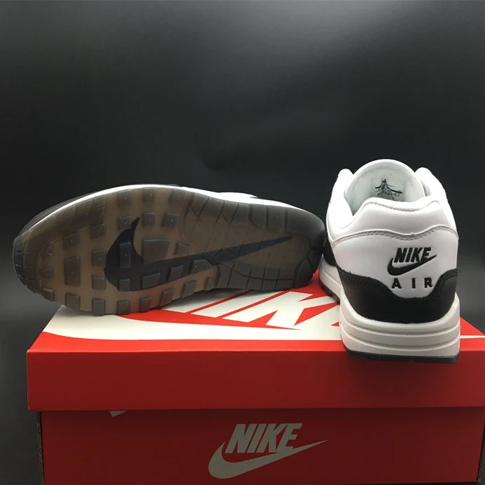 Popular Nike Air Max 1 Jewel White Black 918354-100 2680