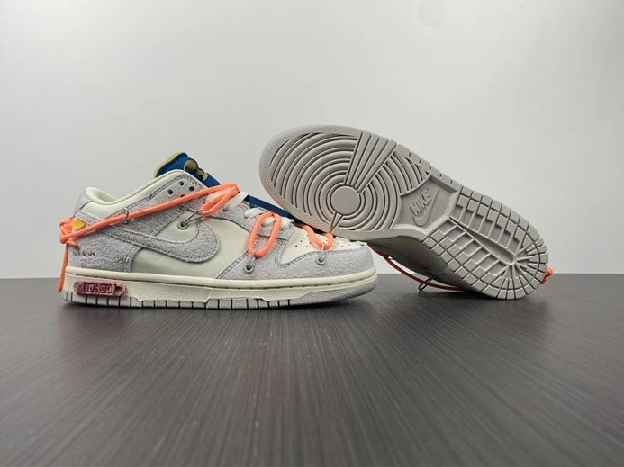 Popular Nike Dunk Low Off-White Lot 19 DJ0950-119 2354