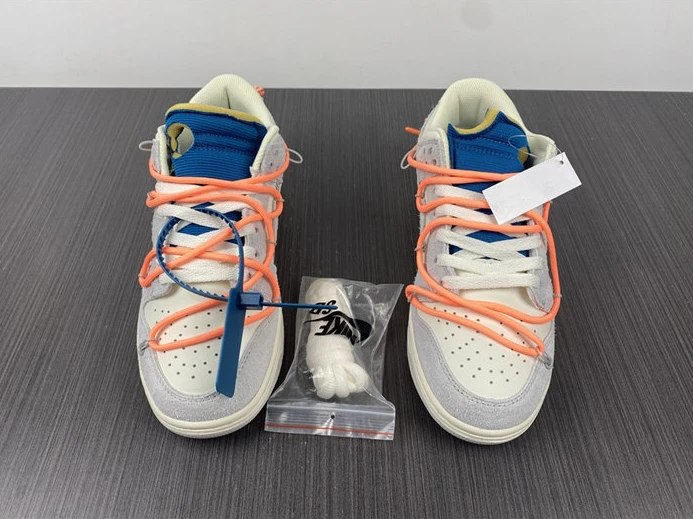 Popular Nike Dunk Low Off-White Lot 19 DJ0950-119 2354