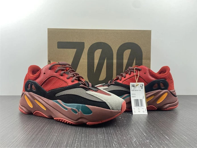 Popular adidas Yeezy Boost 700 Hi-Res Red HQ6979 2990