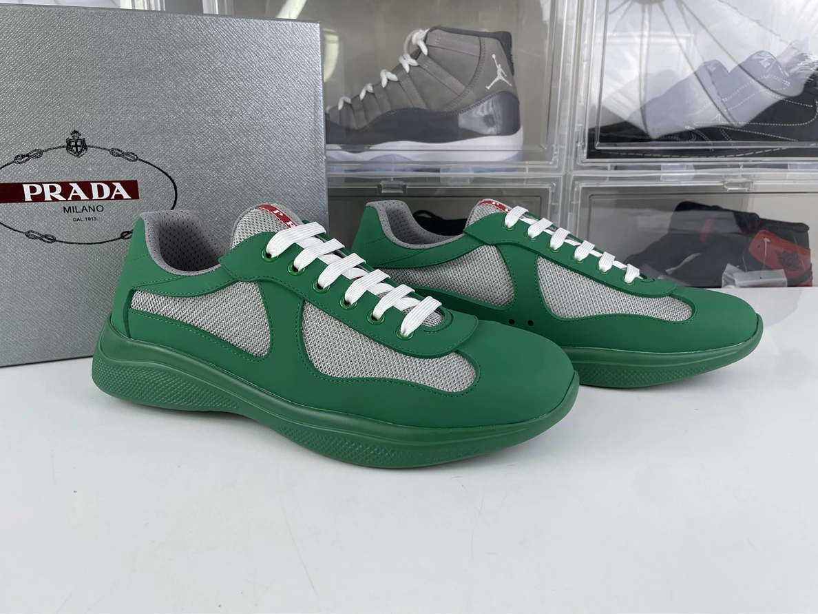 Prada America Cup Matt Dark Green Popular 348