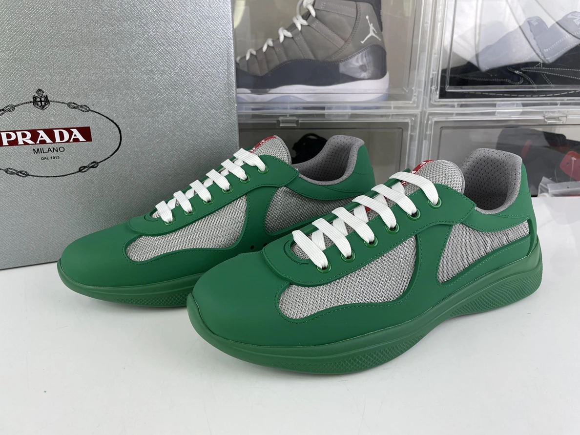 Prada America Cup Matt Dark Green Popular 348