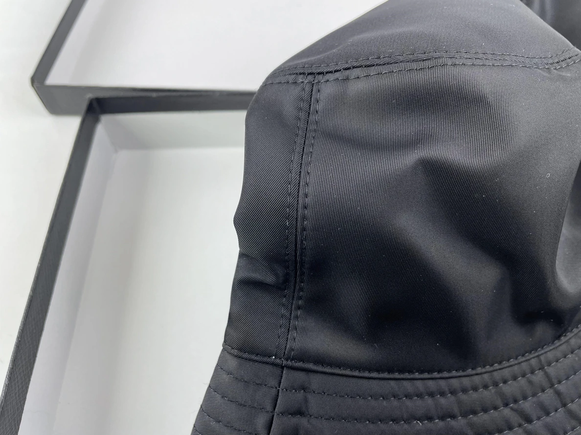 Prada Black Bucket Hat GoodFit 59