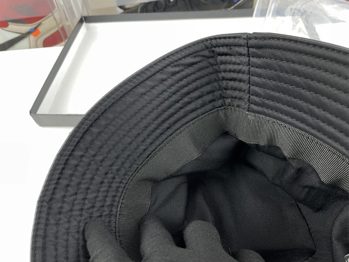 Prada Black Bucket Hat GoodFit 59