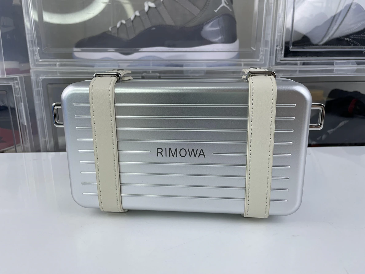 Rimowa Silver with Pink strap leather Cross-body bags Dior (20cm) BestValue 225