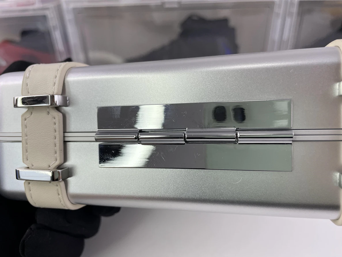 Rimowa Silver with Pink strap leather Cross-body bags Dior (20cm) BestValue 225