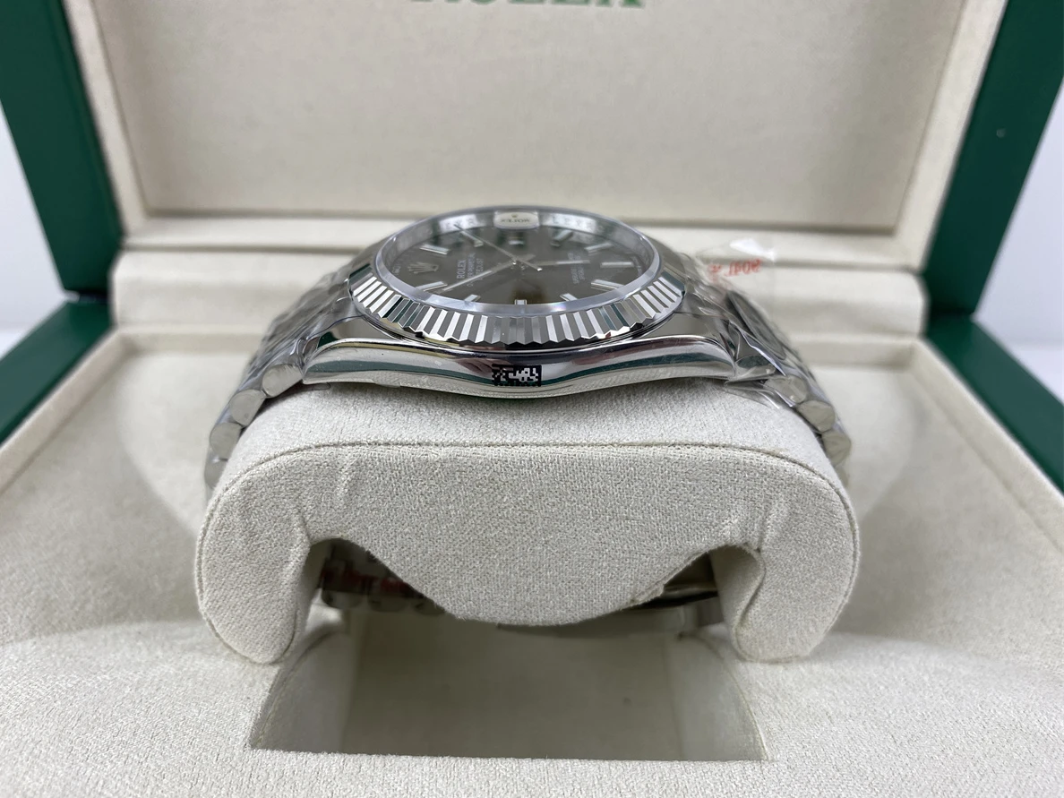 Rolex Clean-Datejust Black Watch (41mm) Comfortable 334