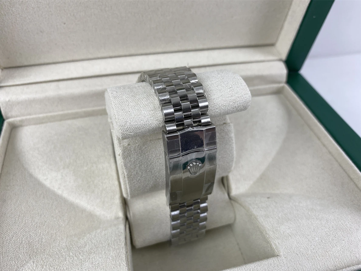 Rolex Clean-Datejust Black Watch (41mm) Comfortable 334