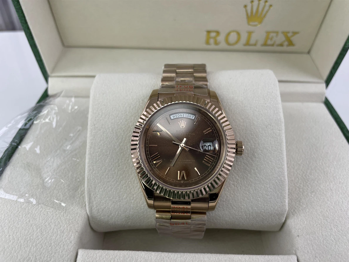 Rolex Day-Date Brown Gold watch (41mm) UrbanStyle 314