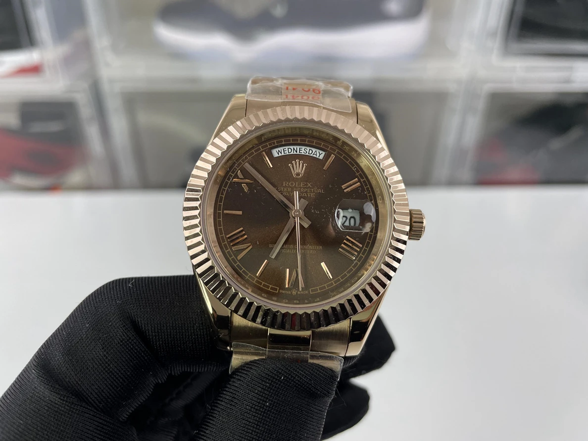 Rolex Day-Date Brown Gold watch (41mm) UrbanStyle 314