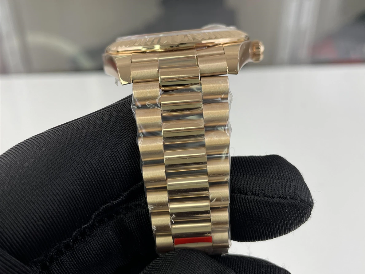 Rolex Day-Date Green Gold watch, 41mm HighQuality 295