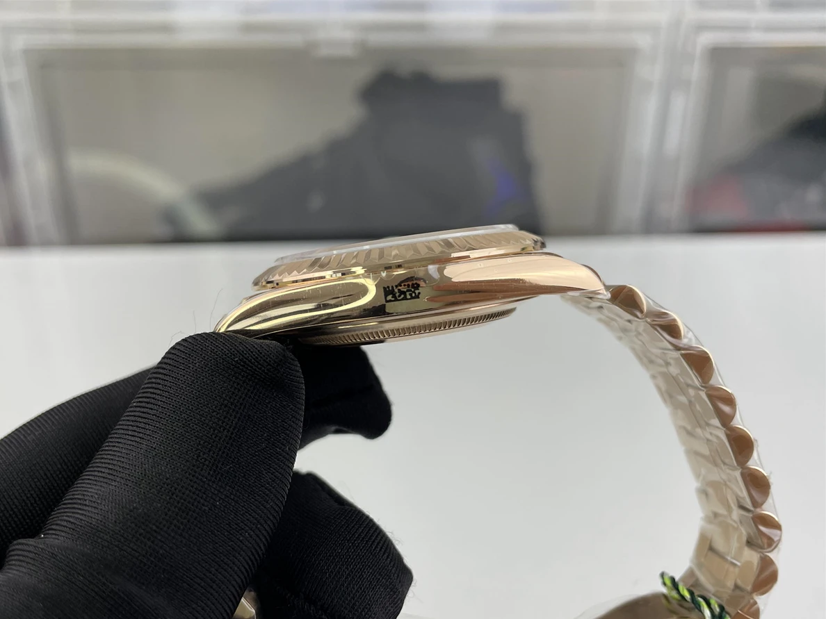 Rolex Day-Date Green Gold watch, 41mm HighQuality 295