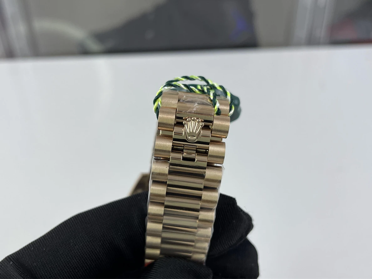 Rolex Day-Date Green Gold watch, 41mm HighQuality 295
