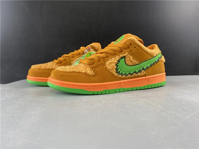 SmartChoice 1671 Nike SB Dunk Low Grateful Dead Bears Orange CJ5378 2163