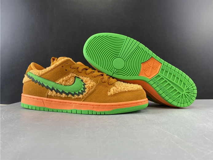 SmartChoice 1671 Nike SB Dunk Low Grateful Dead Bears Orange CJ5378 2163