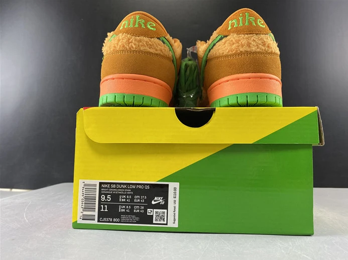 SmartChoice 1671 Nike SB Dunk Low Grateful Dead Bears Orange CJ5378 2163
