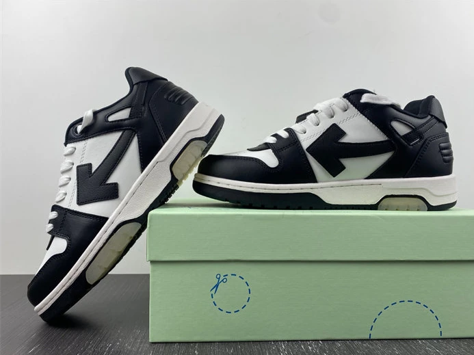 SmartChoice 2390 OFF-WHITE Out Of Office OOO Low Tops White Black White OMIA189C99LEA 1434