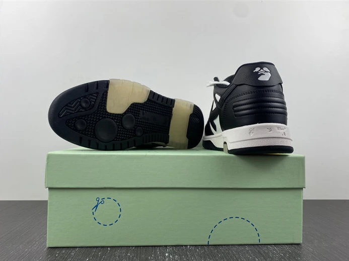 SmartChoice 2390 OFF-WHITE Out Of Office OOO Low Tops White Black White OMIA189C99LEA 1434