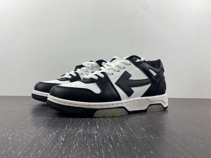 SmartChoice 2390 OFF-WHITE Out Of Office OOO Low Tops White Black White OMIA189C99LEA 1434