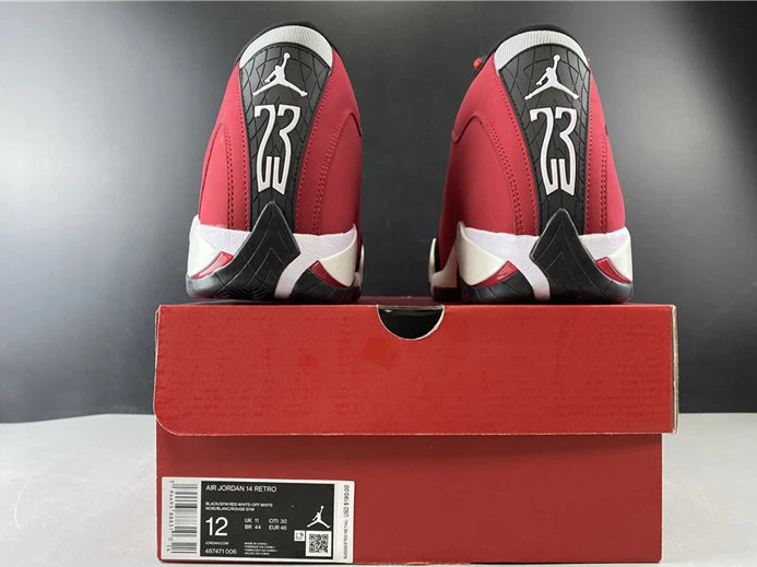 SmartChoice 3824 Jordan 14 Retro Gym Red Toro 487471- 1190