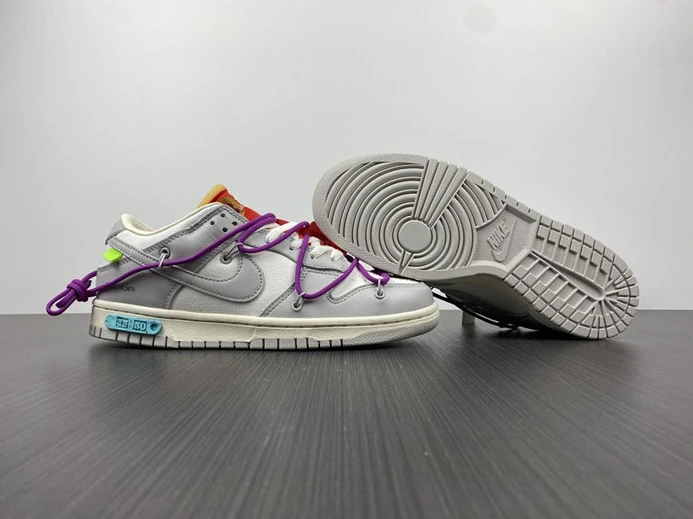 SmartChoice 4320 Nike Dunk Low Off-White Lot 45 DM1602- 2351