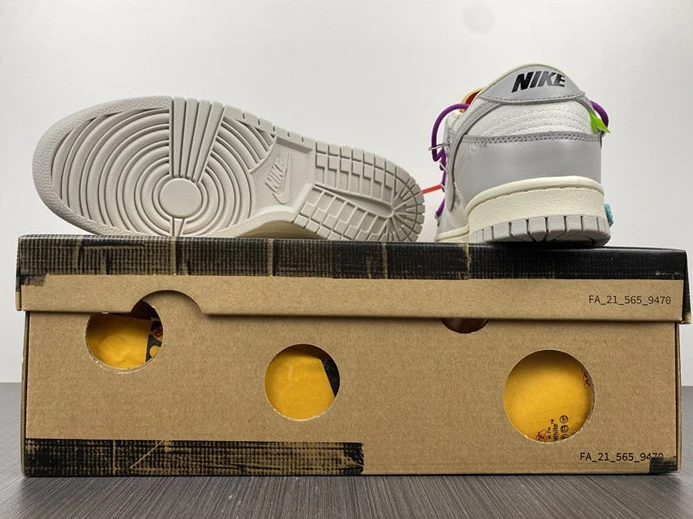 SmartChoice 4320 Nike Dunk Low Off-White Lot 45 DM1602- 2351