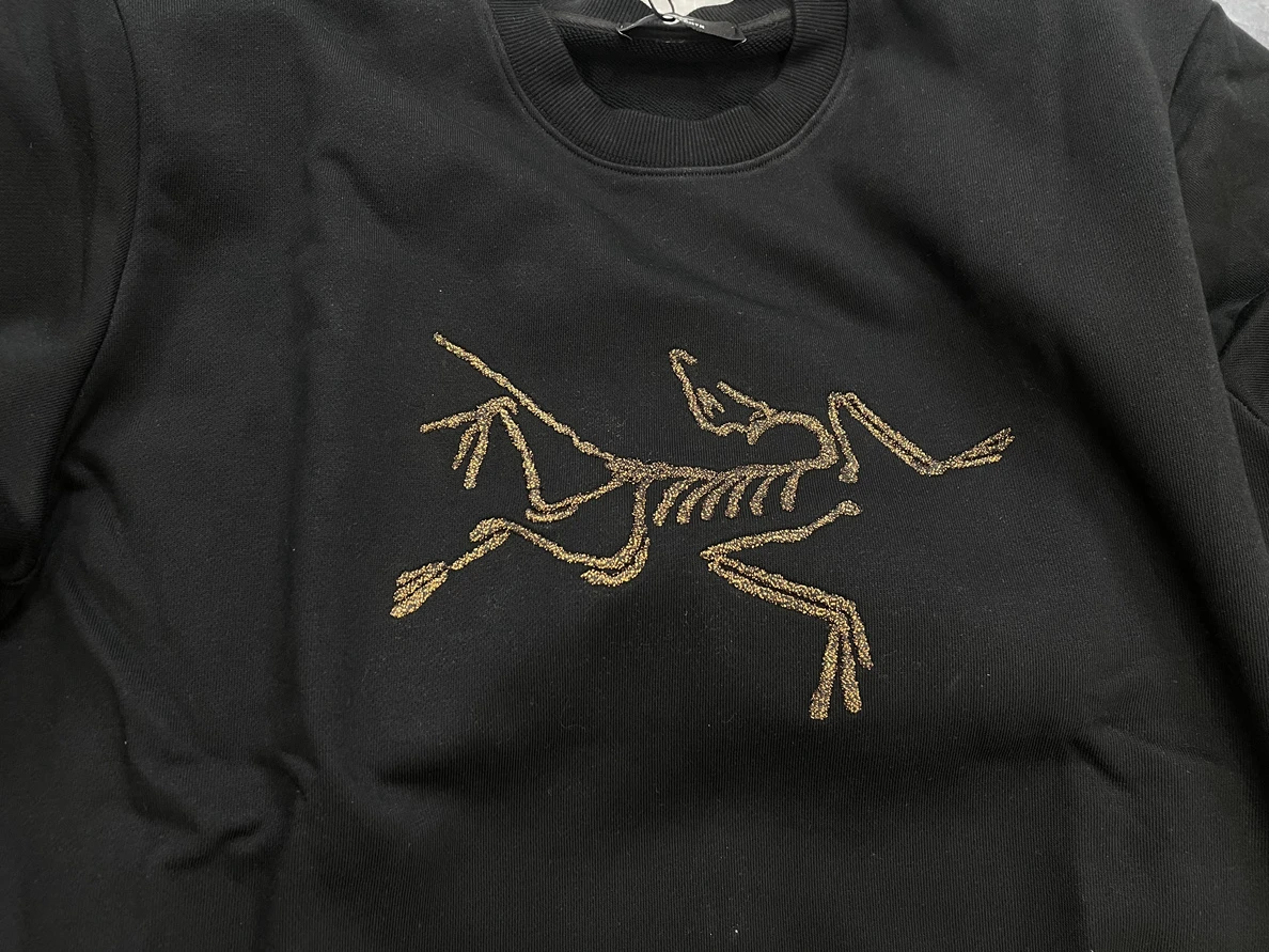 SmartChoice 4326 ARCTERYX Black Hoodie with Gold LOGO 51