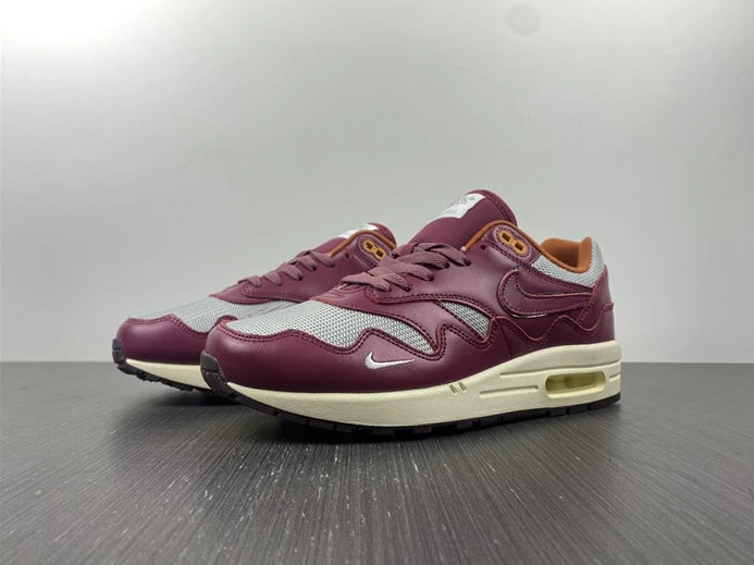 SmartChoice 6024 Nike Air Max 1 Patta Waves Rush Maroon DO9549- 2557