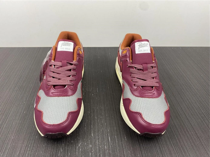 SmartChoice 6024 Nike Air Max 1 Patta Waves Rush Maroon DO9549- 2557