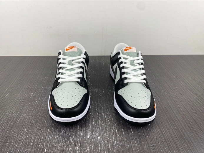 SmartChoice 7042 Nike Dunk Low Grey Black Orange Mini Swoosh FN7808- 1786