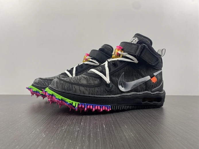 SmartChoice Nike Air Force 1 Mid Off-White Black DO6290-001 2326