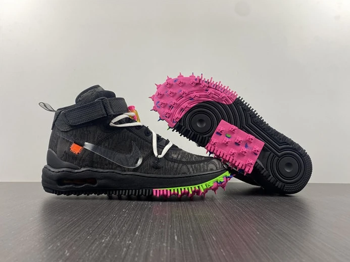 SmartChoice Nike Air Force 1 Mid Off-White Black DO6290-001 2326