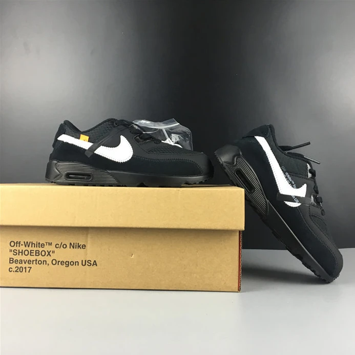 SmartChoice Nike Air Max 90 OFF-WHITE Black White BV0852-001 2627