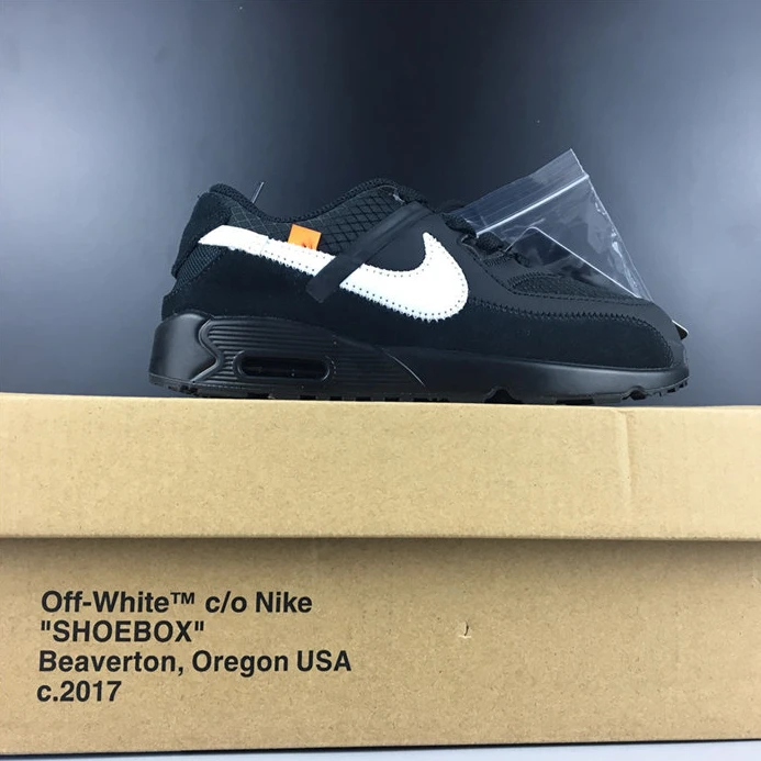 SmartChoice Nike Air Max 90 OFF-WHITE Black White BV0852-001 2627